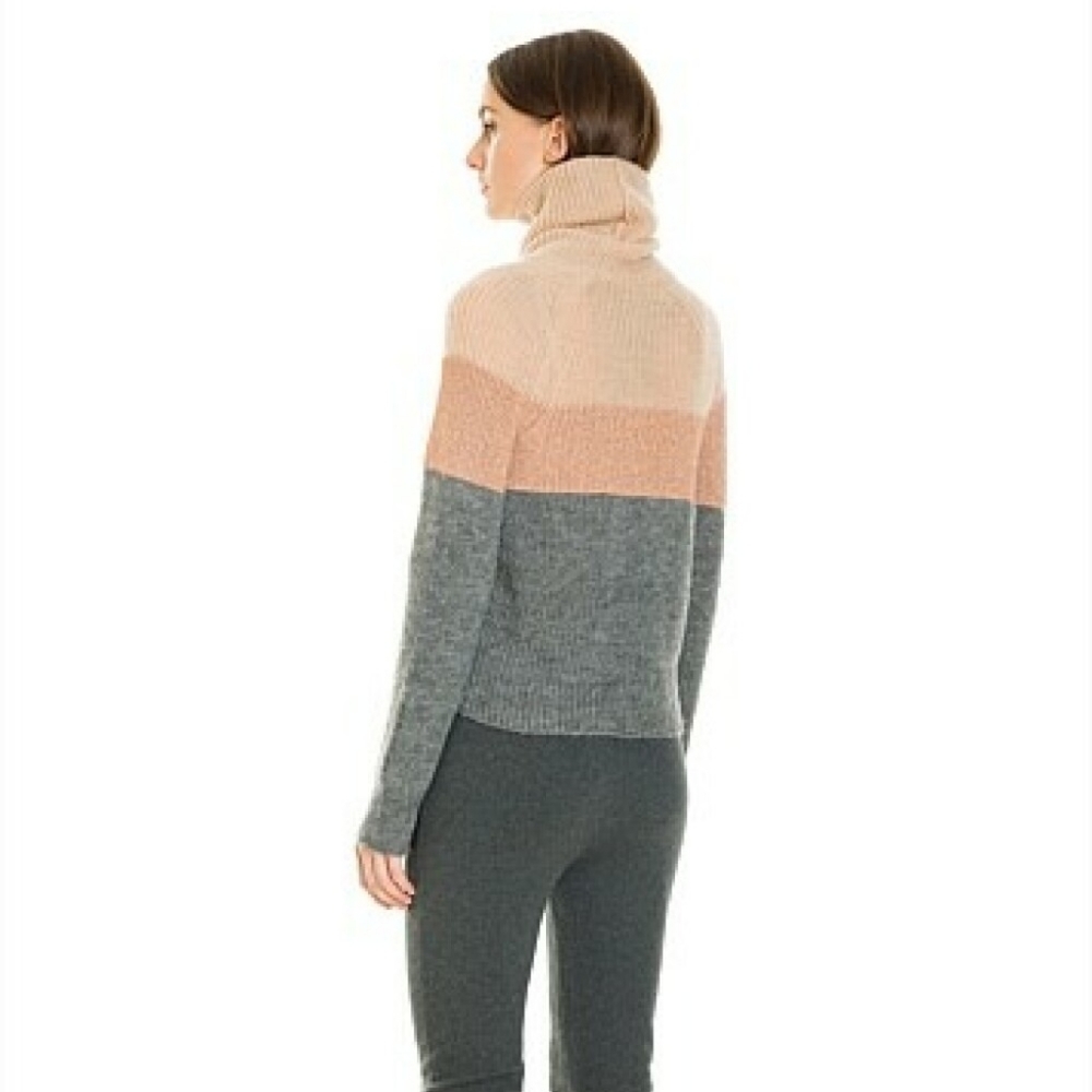 COUNTRY ROAD Mohair Wool Turtleneck Knit Sweater Jumper RRP$199 - Picture 3 of 10